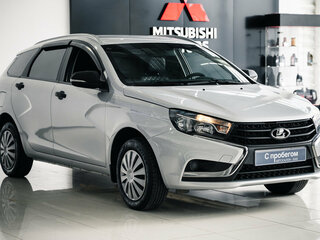 2020 Lada (ВАЗ) Vesta SW I, серебристый, 840000 рублей, вид 3
