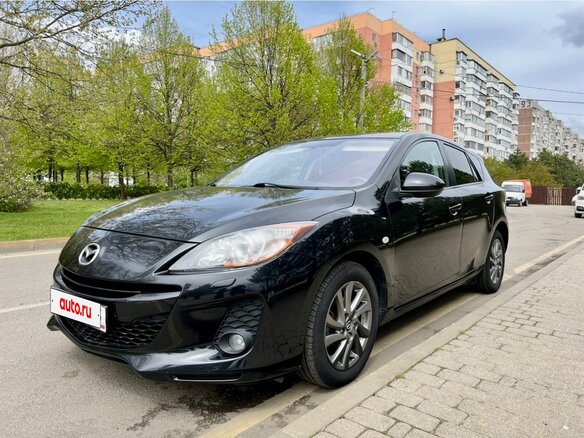 2012 Mazda 3 II (BL) Рестайлинг, чёрный - вид 6
