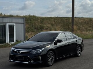 2014 Toyota Camry VII (XV50), чёрный, 1690000 рублей, вид 1