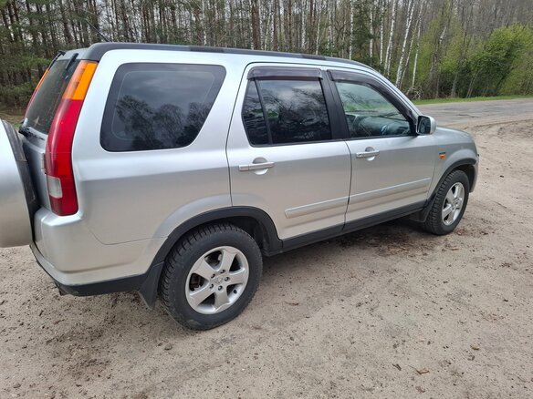 2003 Honda CR-V II, серебристый, 650000 рублей - вид 1