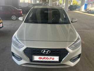 2018 Hyundai Solaris II, бежевый, 1150000 рублей, вид 1
