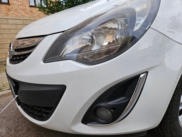 2012 Opel Corsa D Рестайлинг II, белый - вид 3
