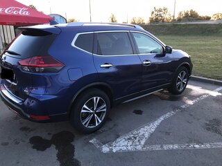 2018 Nissan Rogue II Рестайлинг, синий, 1780000 рублей, вид 5