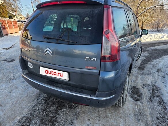 2008 Citroen C4 Picasso Grand I, серый, 715000 рублей - вид 3