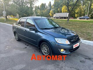 2014 Lada (ВАЗ) Granta I, синий, 395000 рублей, вид 3