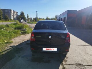 2010 Renault Logan I Рестайлинг, чёрный, 269000 рублей, вид 3
