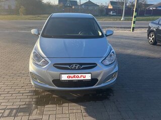 2011 Hyundai Solaris I, голубой, 910000 рублей, вид 1