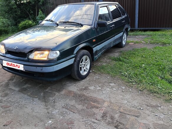 2003 Lada (ВАЗ) 2114, зелёный