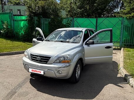 2007 Kia Sorento I Рестайлинг, серый, 1060000 рублей, вид 1