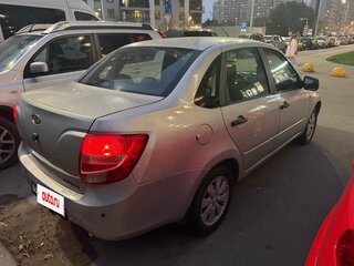 2012 Lada (ВАЗ) Granta I, серебристый, 450000 рублей, вид 5