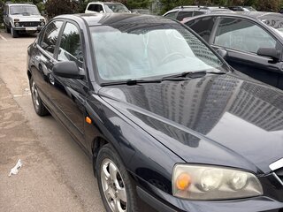 2008 Hyundai Elantra ТагАЗ III (XD2) Рестайлинг, чёрный, 390000 рублей, вид 3