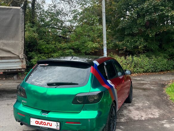 2008 Mazda 3 I (BK) Рестайлинг, красный, 500000 рублей - вид 5