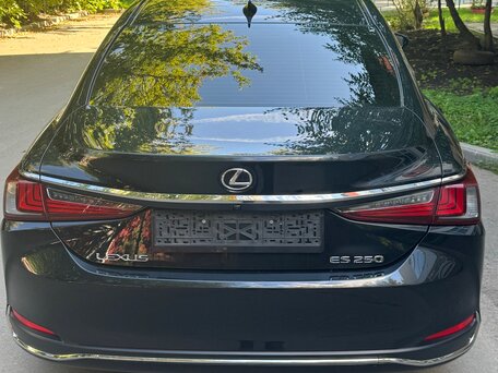 2020 Lexus ES 250 VII, чёрный, 3700000 рублей, вид 4