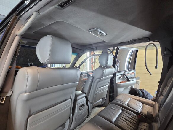 2003 Lexus LX 470 II Рестайлинг, чёрный, 1820000 рублей - вид 22