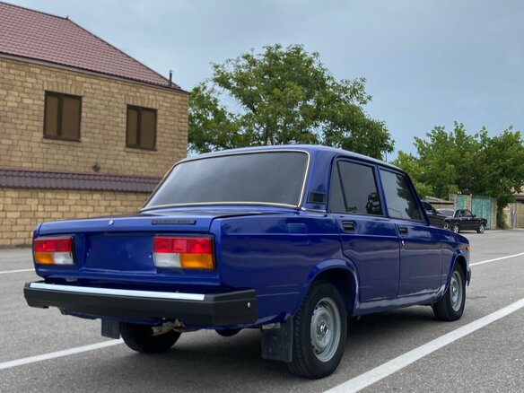 2007 Lada (ВАЗ) 2107, синий, 250000 рублей - вид 7