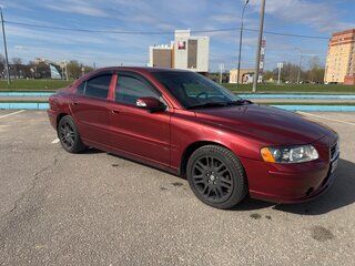 2007 Volvo S60 I Рестайлинг, красный, 600000 рублей, вид 2