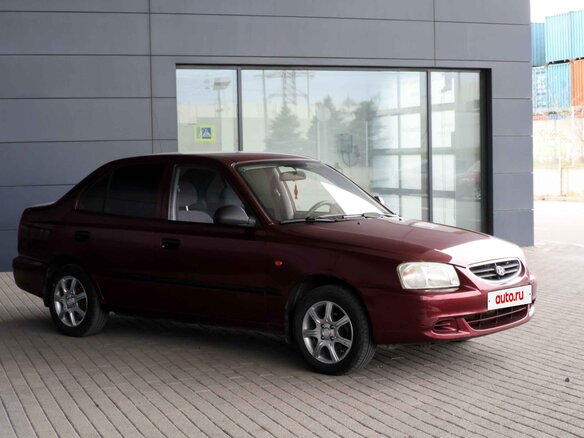 2008 Hyundai Accent ТагАЗ II, красный, 600000 рублей - вид 3