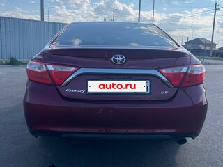 2016 Toyota Camry US Market VII (XV50) Рестайлинг, красный, 1650000 рублей, вид 2