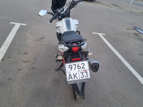 2014 Stels Flame 200, белый, 145000 рублей, вид 3