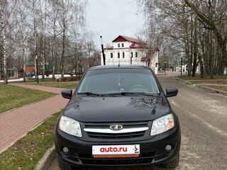 2014 Lada (ВАЗ) Granta I, чёрный, 420000 рублей, вид 2