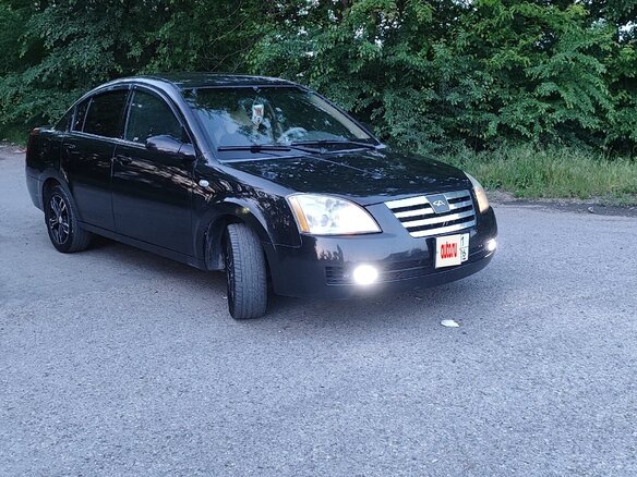 2008 Chery Fora (A21), чёрный, 320000 рублей - вид 4