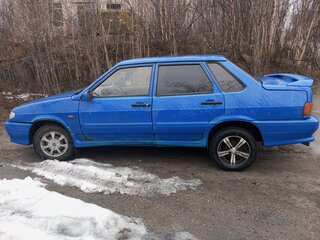 2003 Lada (ВАЗ) 2115, синий, 140000 рублей, вид 4