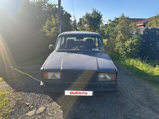 2006 Lada (ВАЗ) 2107, синий, 80000 рублей, вид 1