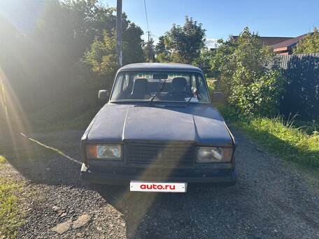 2006 Lada (ВАЗ) 2107, синий, 80000 рублей, вид 1