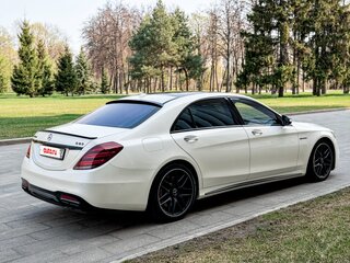 2017 Mercedes-Benz S-Класс AMG 63 AMG Long III (W222, C217) Рестайлинг, белый, 6290000 рублей, вид 5