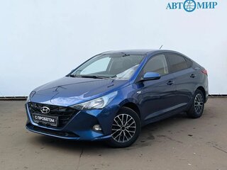 2022 Hyundai Solaris II Рестайлинг, синий, 1499000 рублей, вид 1