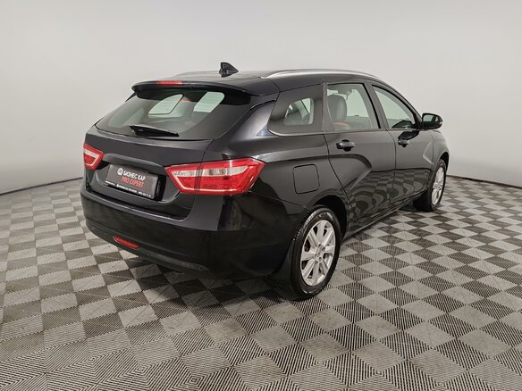 2020 Lada (ВАЗ) Vesta SW I, чёрный, 869000 рублей - вид 4