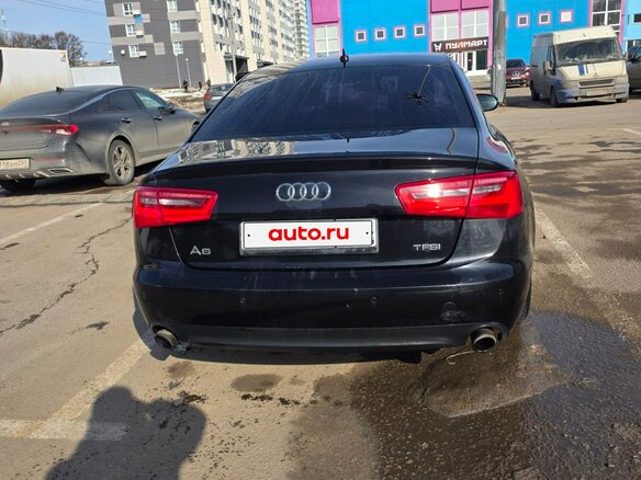 2013 Audi A6 IV (C7), чёрный, 1150000 рублей - вид 5