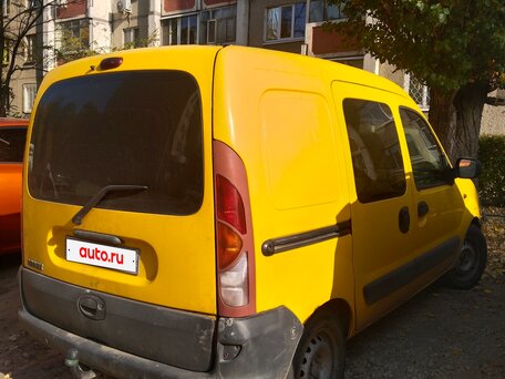 2002 Renault Kangoo I, жёлтый, 385000 рублей, вид 3