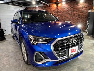 2019 Audi Q3 40 TFSI II (F3), синий, 2750000 рублей, вид 4