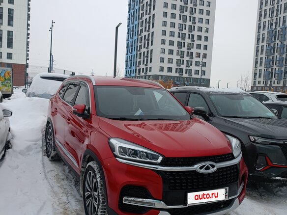 2021 Chery Tiggo 8 I, красный, 1699000 рублей - вид 2