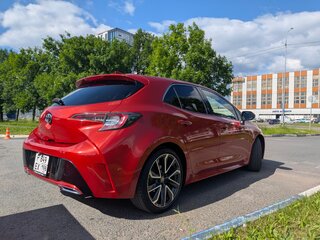 2018 Toyota Corolla Sport XII (E210), красный, 1750000 рублей, вид 5