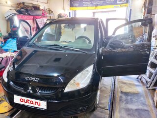 2007 Mitsubishi Colt VI (Z20/Z30), чёрный, 460000 рублей, вид 1