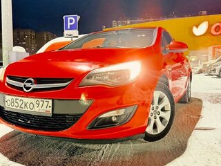 2014 Opel Astra J Рестайлинг, красный, 800000 рублей, вид 2