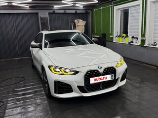 2021 BMW 4 серии Gran Coupe M440i xDrive G22, G23, G26, белый, 3900000 рублей, вид 4