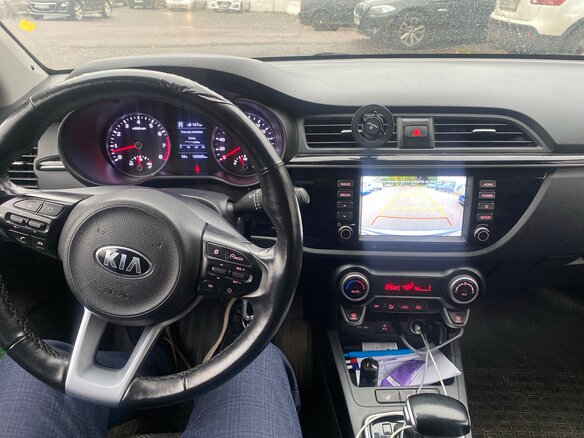 2020 Kia Rio X-Line IV, серый, 1700000 рублей - вид 4
