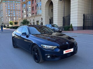2018 BMW 4 серии Gran Coupe 440i xDrive F32/F33/F36 Рестайлинг, синий, 3499999 рублей, вид 2