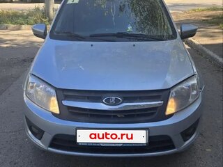 2015 Lada (ВАЗ) Granta I, голубой, 600000 рублей, вид 1