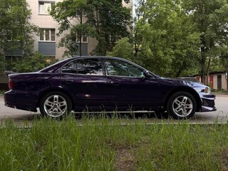2000 Mitsubishi Galant VIII Рестайлинг, фиолетовый, 450000 рублей, вид 2