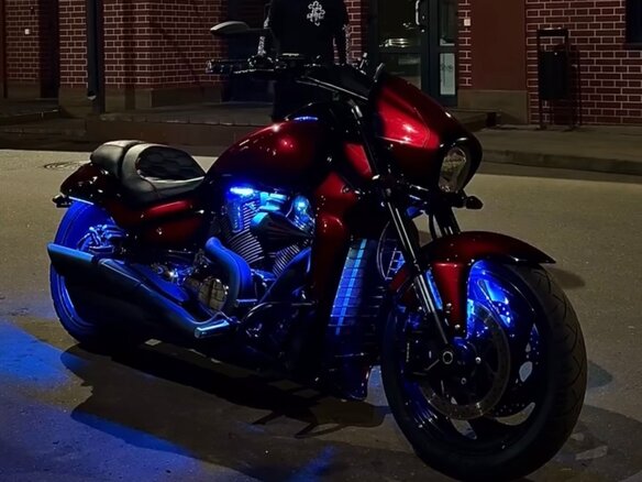 2011 Suzuki Boulevard M109R, красный, 1200000 рублей - вид 9