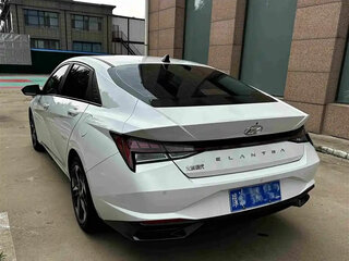 2021 Hyundai Elantra VII (CN7), белый, 1300077 рублей, вид 4