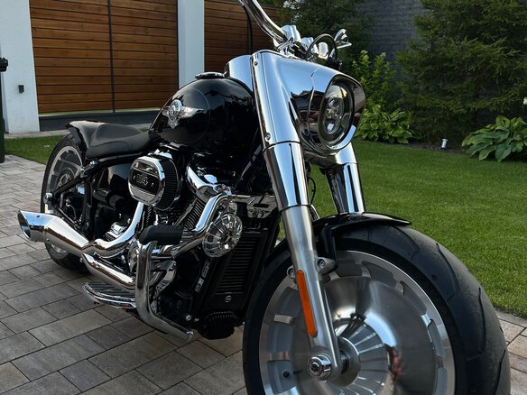 2020 Harley-Davidson Fat Boy, чёрный, 3000000 рублей - вид 18