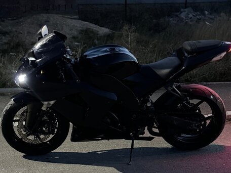 2007 Kawasaki ZX-10R Ninja, чёрный, 350000 рублей, вид 3
