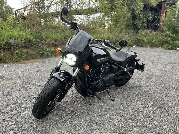 2024 Indian Scout, чёрный, 1590000 рублей
