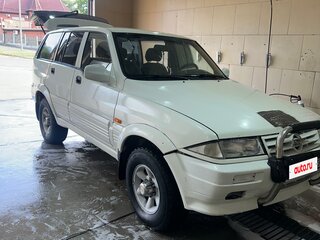 1997 SsangYong Musso I, белый, 450000 рублей, вид 3