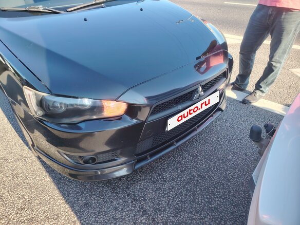 2008 Mitsubishi Lancer X, чёрный - вид 18